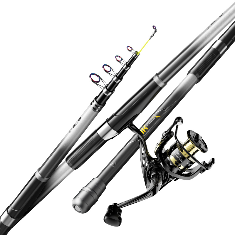 Fishing Rod Surf - Caña de Pescar Telescópica de Fibra