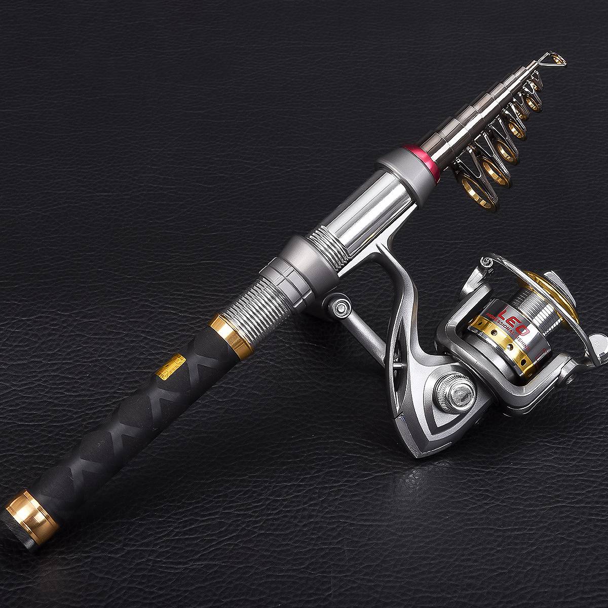 Fishing Rod Travel - Combo de caña de pescar y