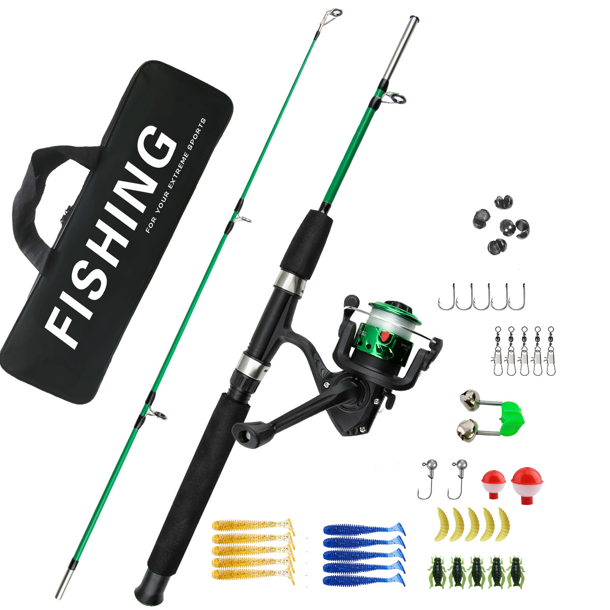 Combo de Caña de Pescar en Hie - Fishing Rod Casting reseña y precio