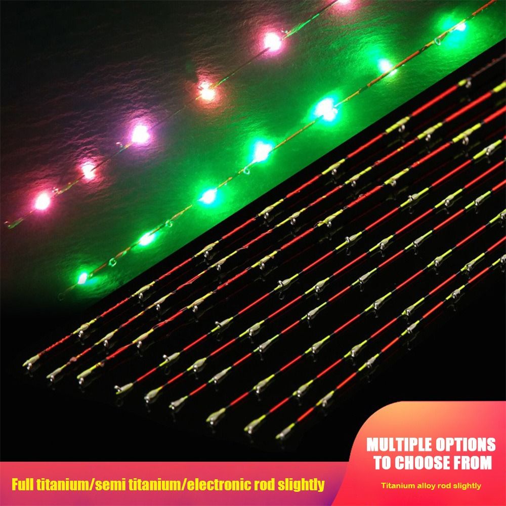 55cm LED medio titanio/titanio - Fishing Rod Tip Replacement reseña y precio