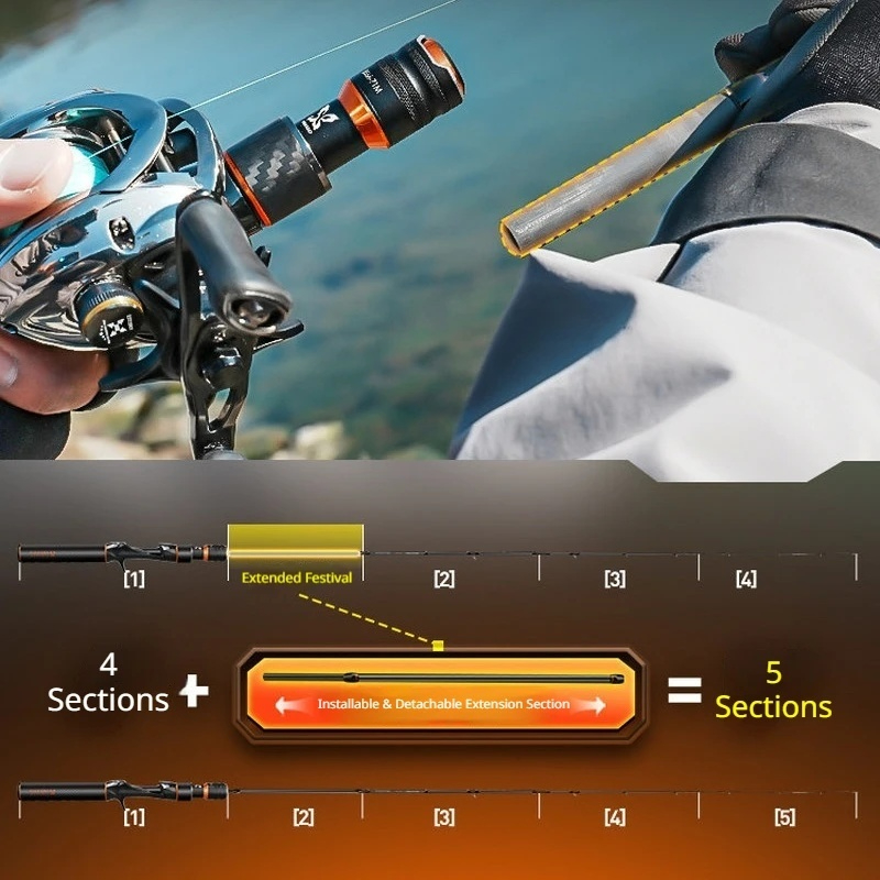 Caña de Pescar HASIDA Butterfl - Fishing Rod Travel reseña y precio