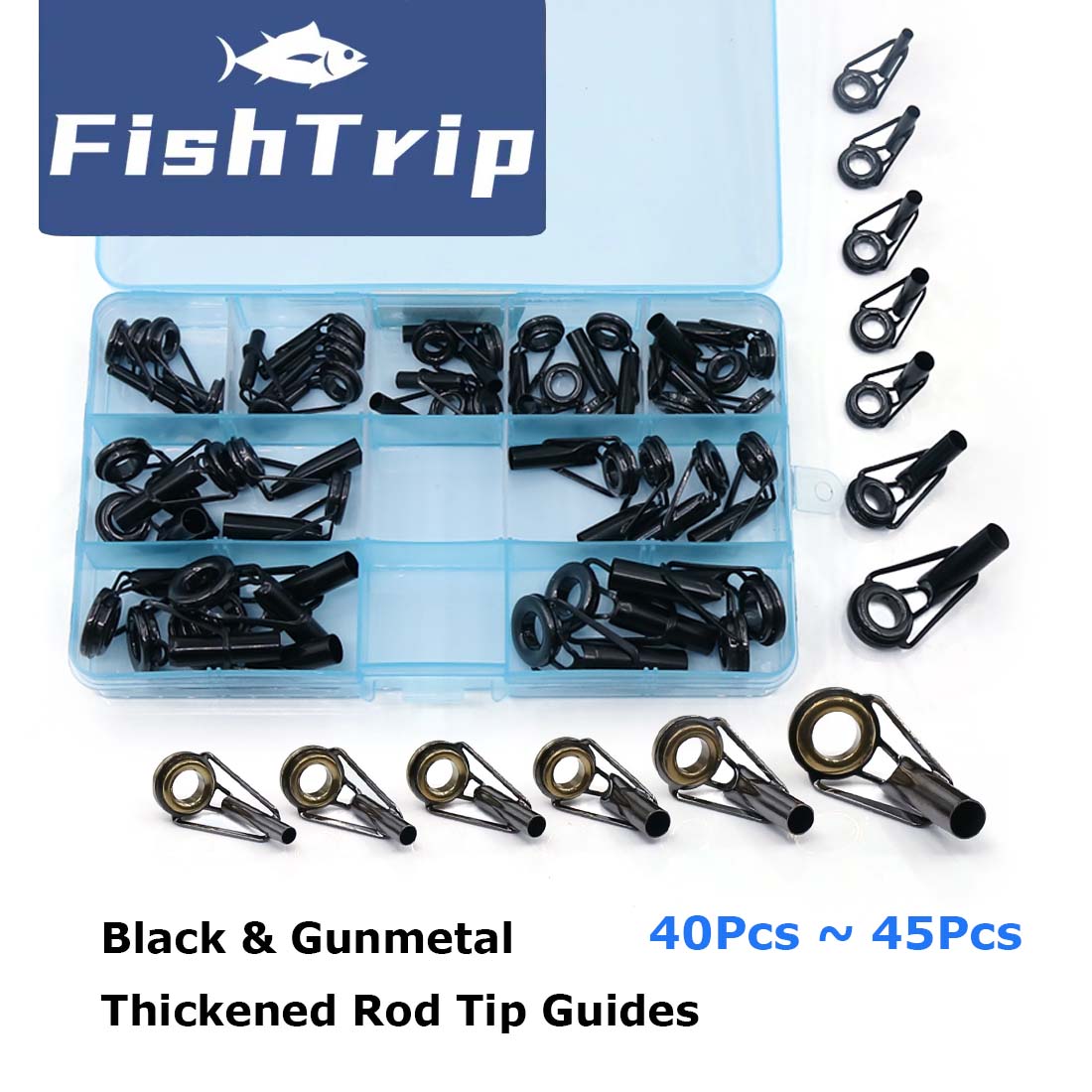 Kit de reparación de punta de  - Fishing Rod Tip Replacement reseña y precio