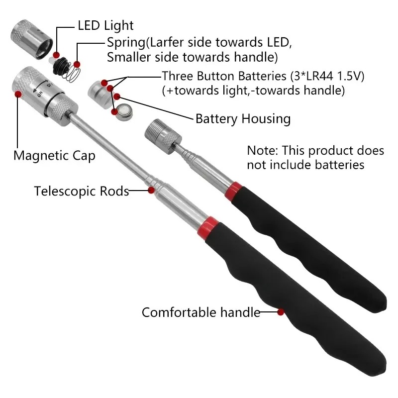 Bolígrafo magnético telescópic - Fishing Rod Travel reseña y precio