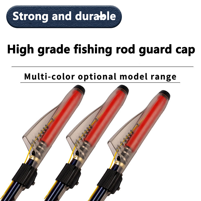 1 unidad de cubierta transpare - Fishing Rod Guide Replacement reseña y precio